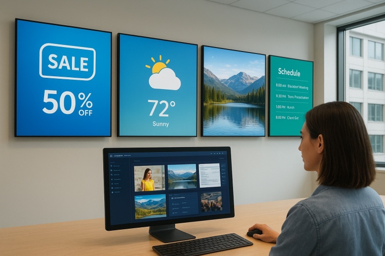 Cloud Display Management Scaling Visual Communications