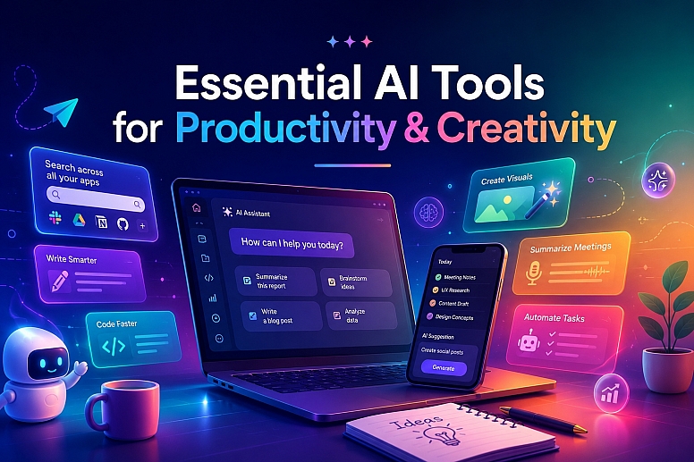 Essential Ai Tools For Productivity Creativity