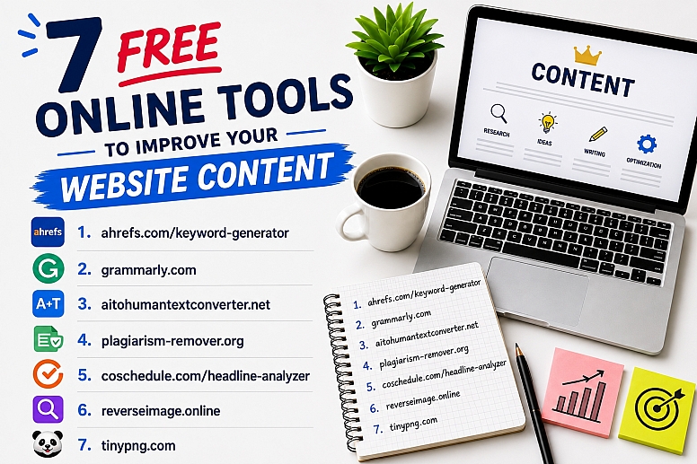 Free Online Tools To Improve Your Website Content