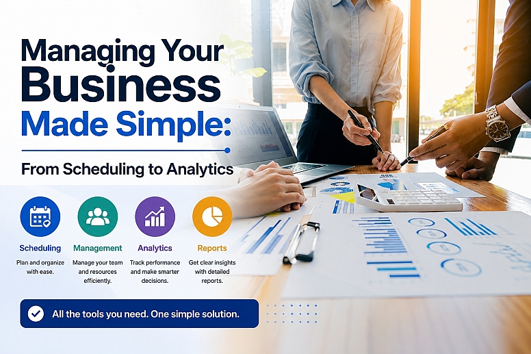 From Scheduling To Analytics Managing A Business Made Easy