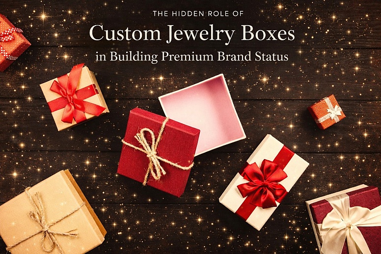 Hidden Role Of Custom Jewelry Boxes In Building Brand Status