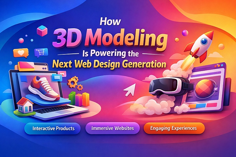 How 3d Modeling Is Powering The Next Web Design Generation