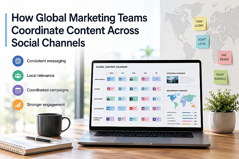 How Global Marketing Teams Coordinate Social Content How Global Marketing Teams Coordinate Social Content
