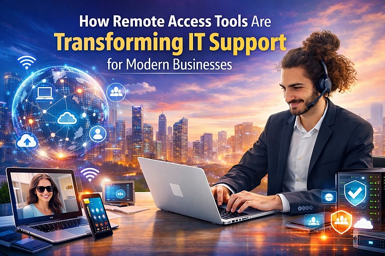 How Remote Access Tools Transform It Support For Businesses