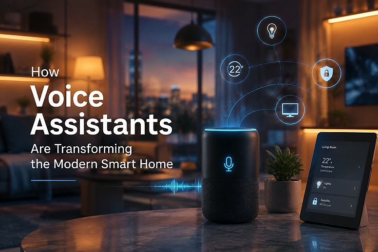 How Voice Assistants Are Transforming The Modern Smart Home How Voice Assistants Are Transforming The Modern Smart Home