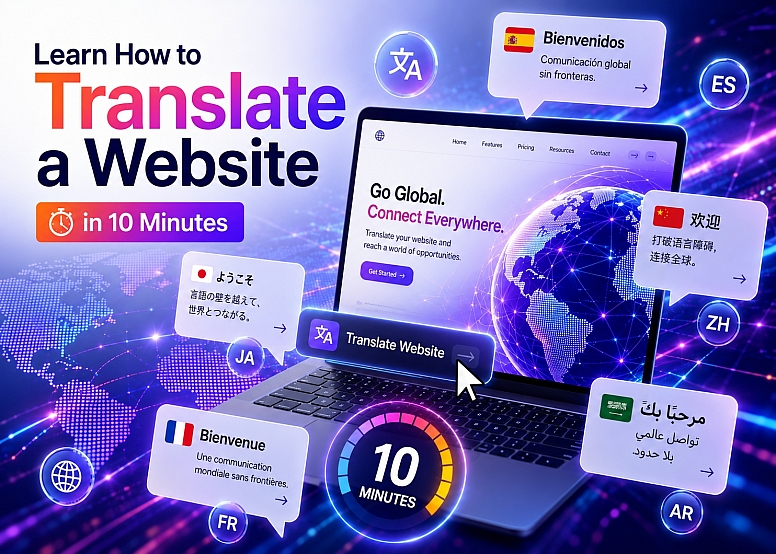 Learn How To Translate A Website In Ten Minutes Learn How To Translate A Website In Ten Minutes