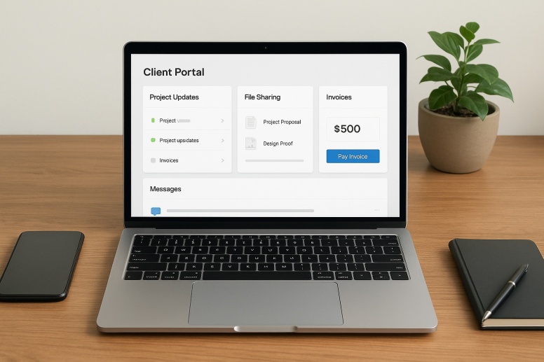 Set Up A Client Portal With Invoicing In Wordpress