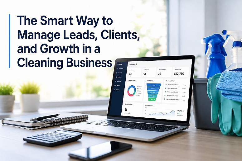Smart Cleaning Business Leads Client Growth Management