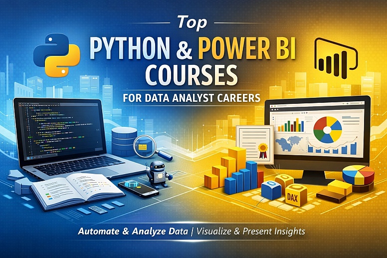Top Python Power Bi Courses For Data Analyst Careers