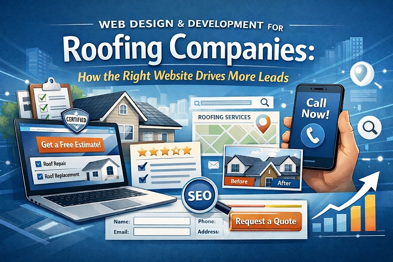 Web Design Development For Roofing Companies
