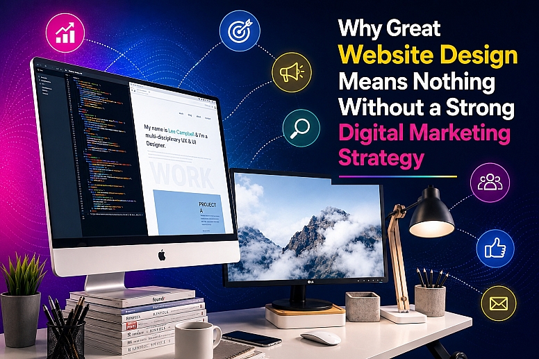 Why Website Design Means Nothing Without Strategic Marketing Why Website Design Means Nothing Without Strategic Marketing