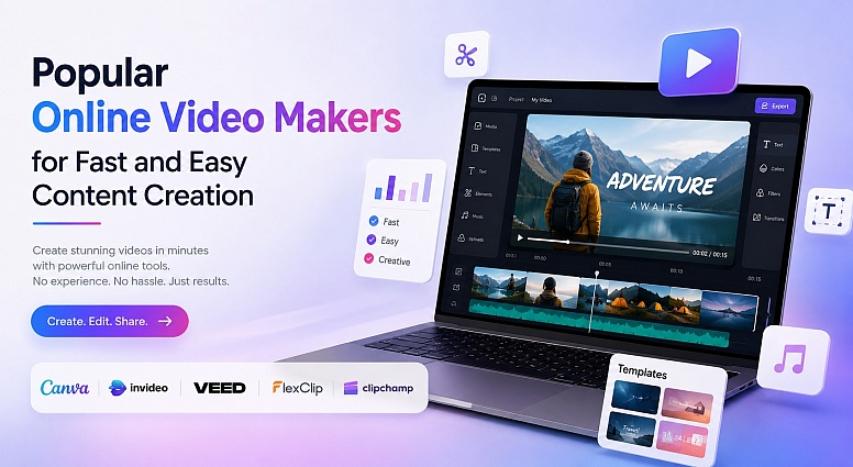 Popular Online Video Makers For Fast And Easy Content Creation