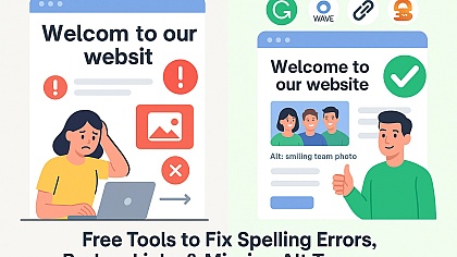 Best Free Tools to Check Spelling, Links & Alt Tags on Your Site
