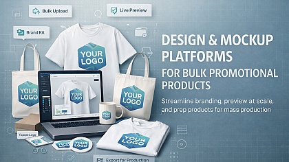 8 Design & Mockup Platforms for Bulk Promotional Products
