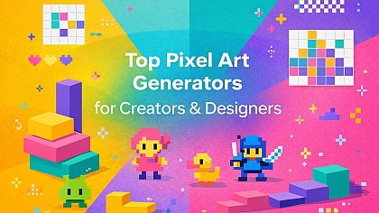 Top 10 Pixel Art Generators for Creators & Designers