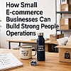 How Small E-commerce Businesses Can Build Strong Operations