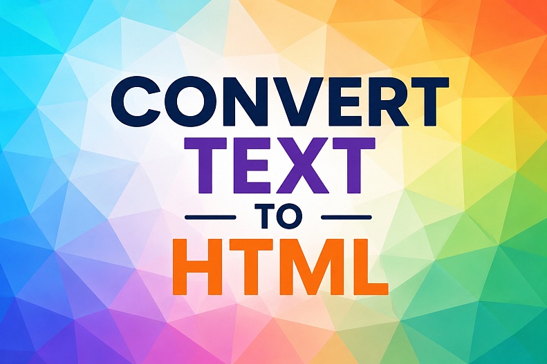 Convert Text to HTML Tool