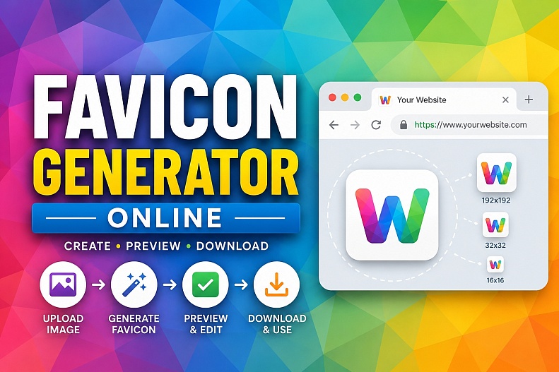 Favicon Generator – Instantly Create Website Icons Online Favicon Generator – Instantly Create Website Icons Online
